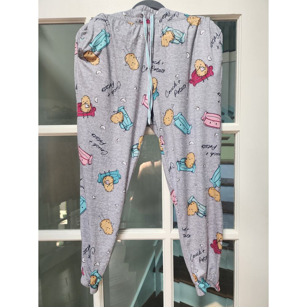 Briefly Stated PJ Pants Medium Couch Potato theme